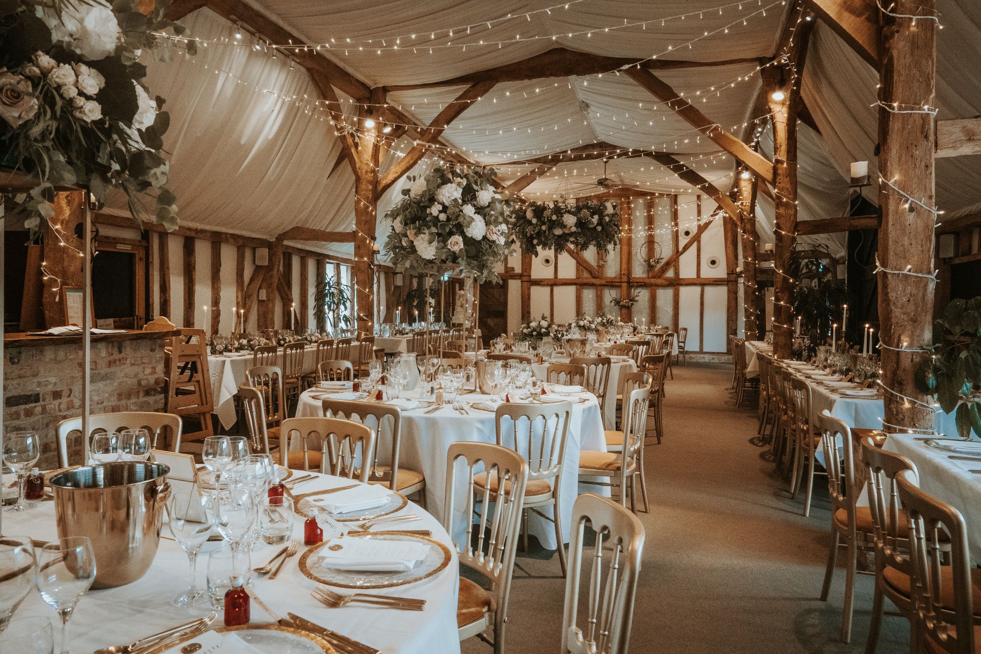 Stunning wooden barn for your ceremony or reception