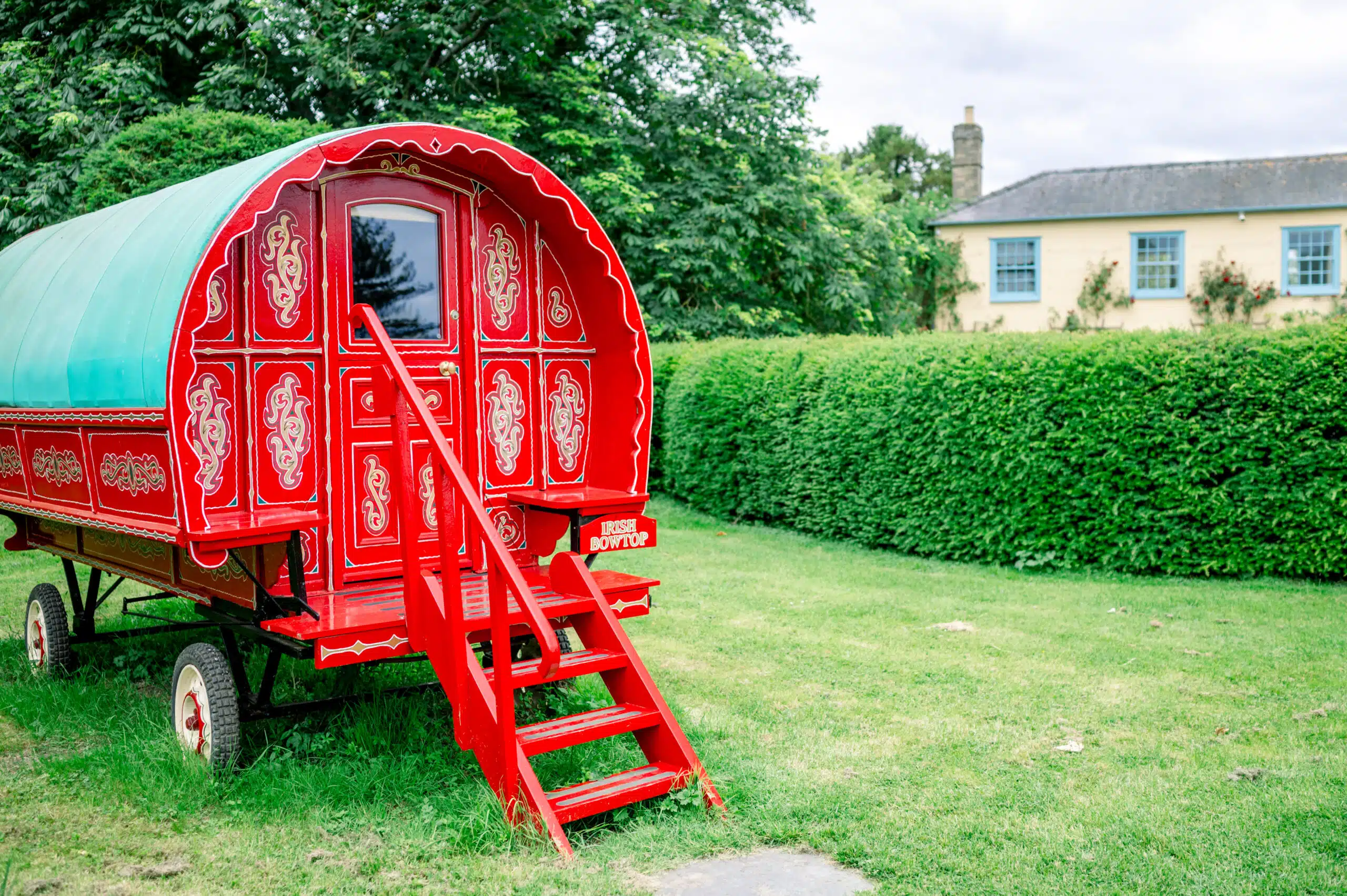 Charming Romany Caravans Cambridge Wedding Venue