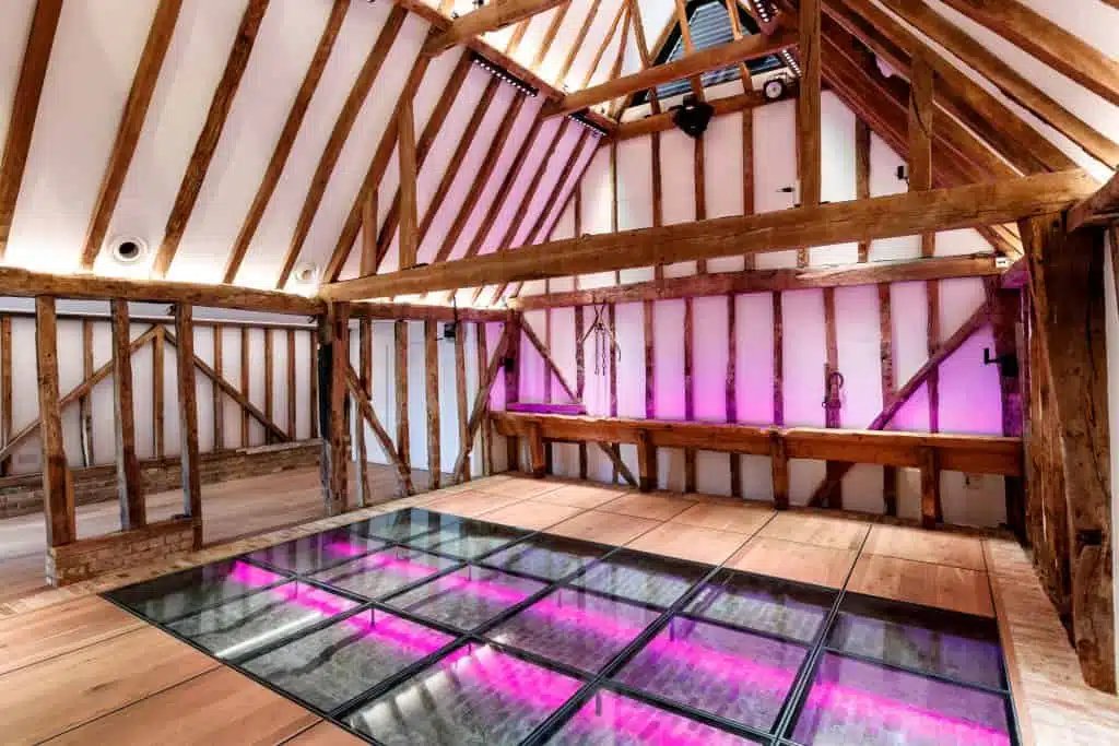 Horse Barn at Set Farm Perfect setting for Evening Party