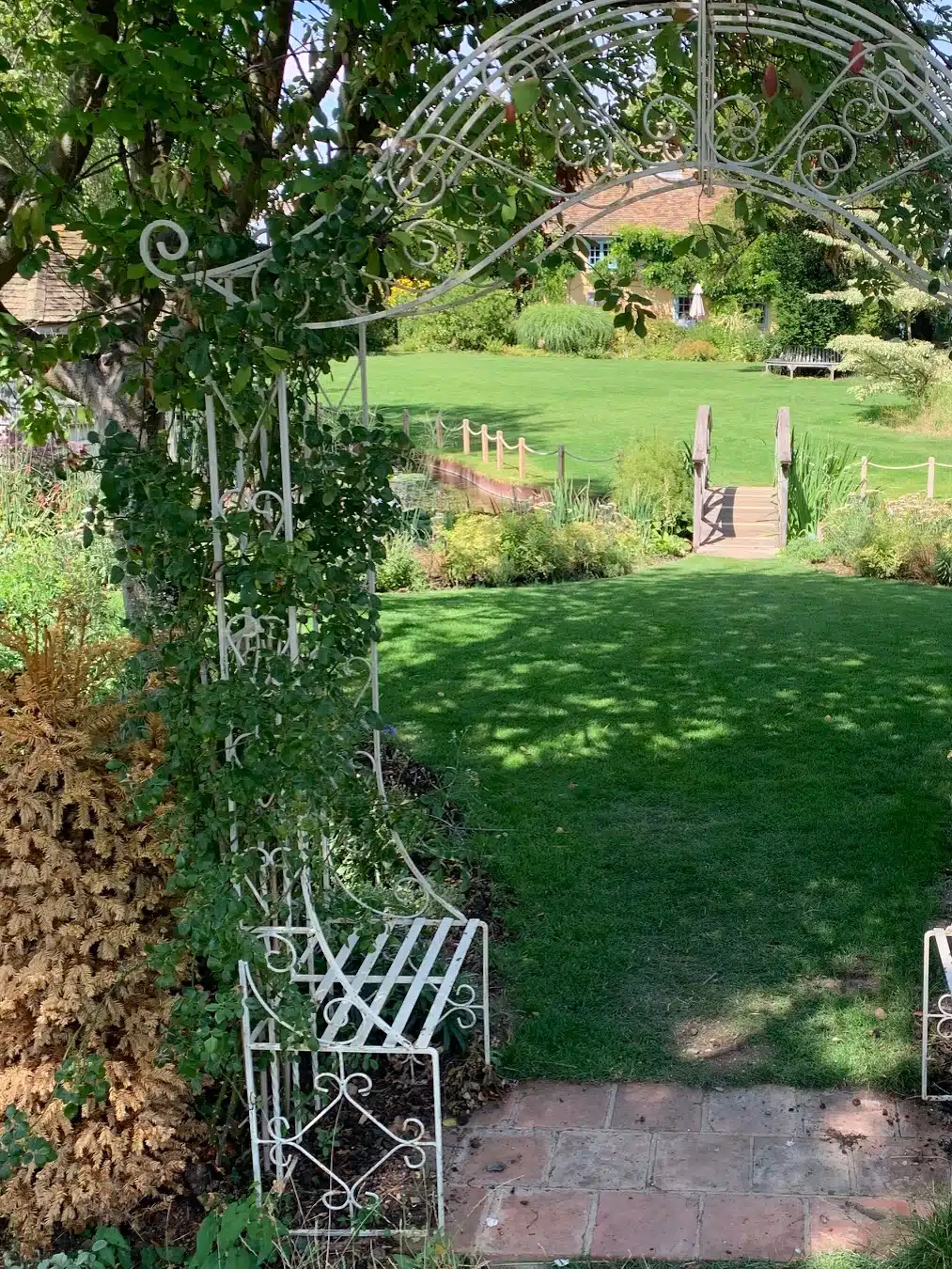 Beautiful Gardens at sustainable wedding venue