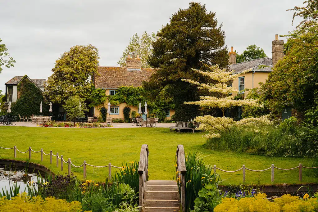 Countryside garden wedding venue