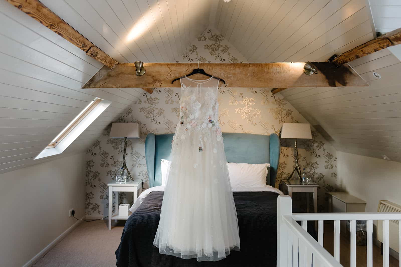 Cambridge Farm Wedding Bridal Suite Bridal Dress