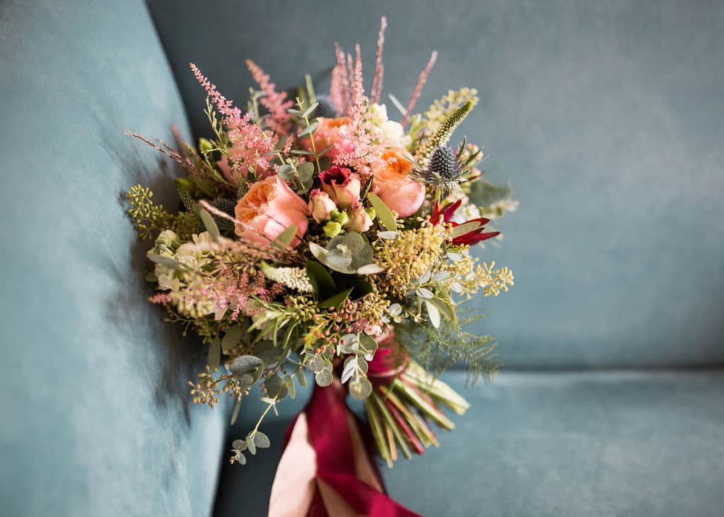 Cambridge Wedding Brides Bouquet