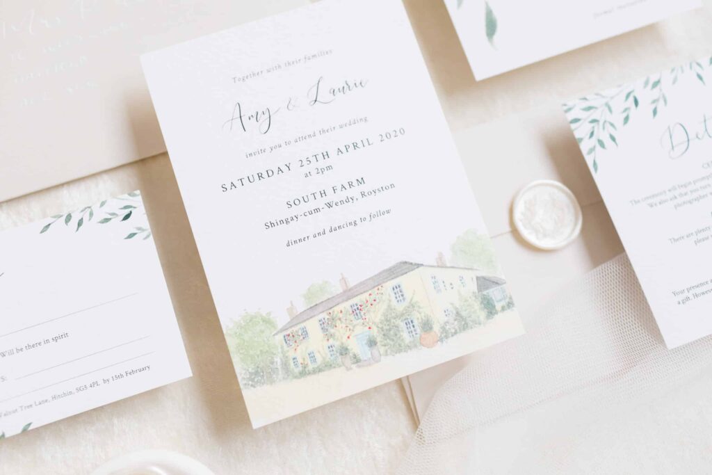 Wedding stationery