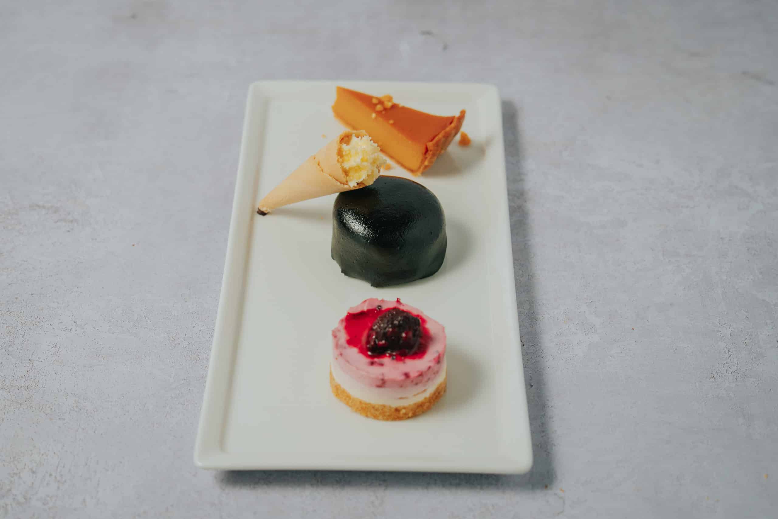 South Farm Wedding Menus Dessert Assiette