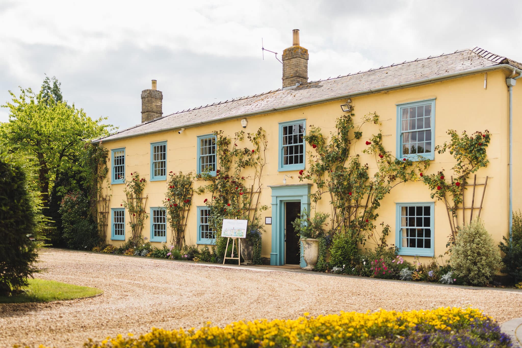 Country farmhouse wedding venue