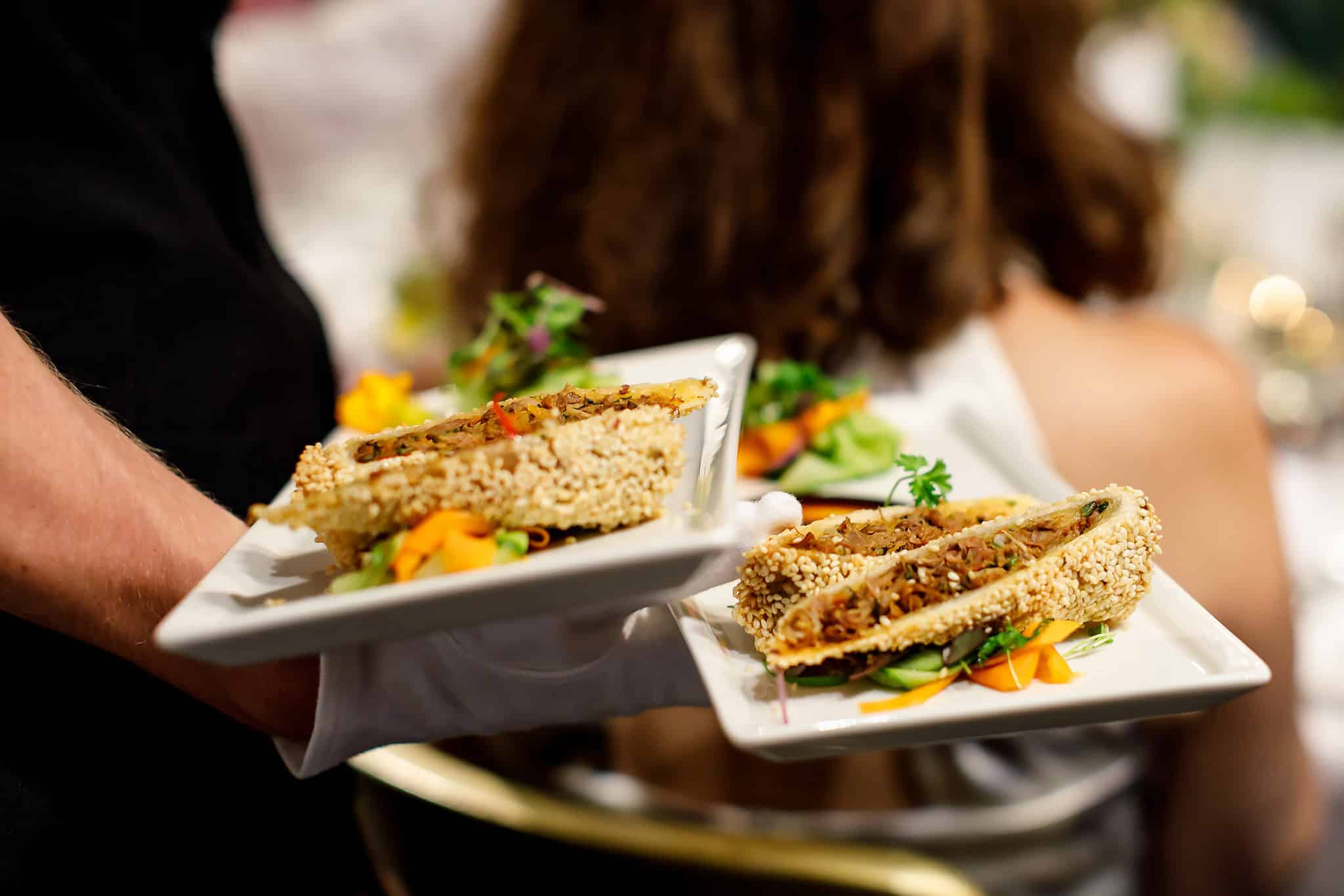 Delicious Wedding Food at South Farm