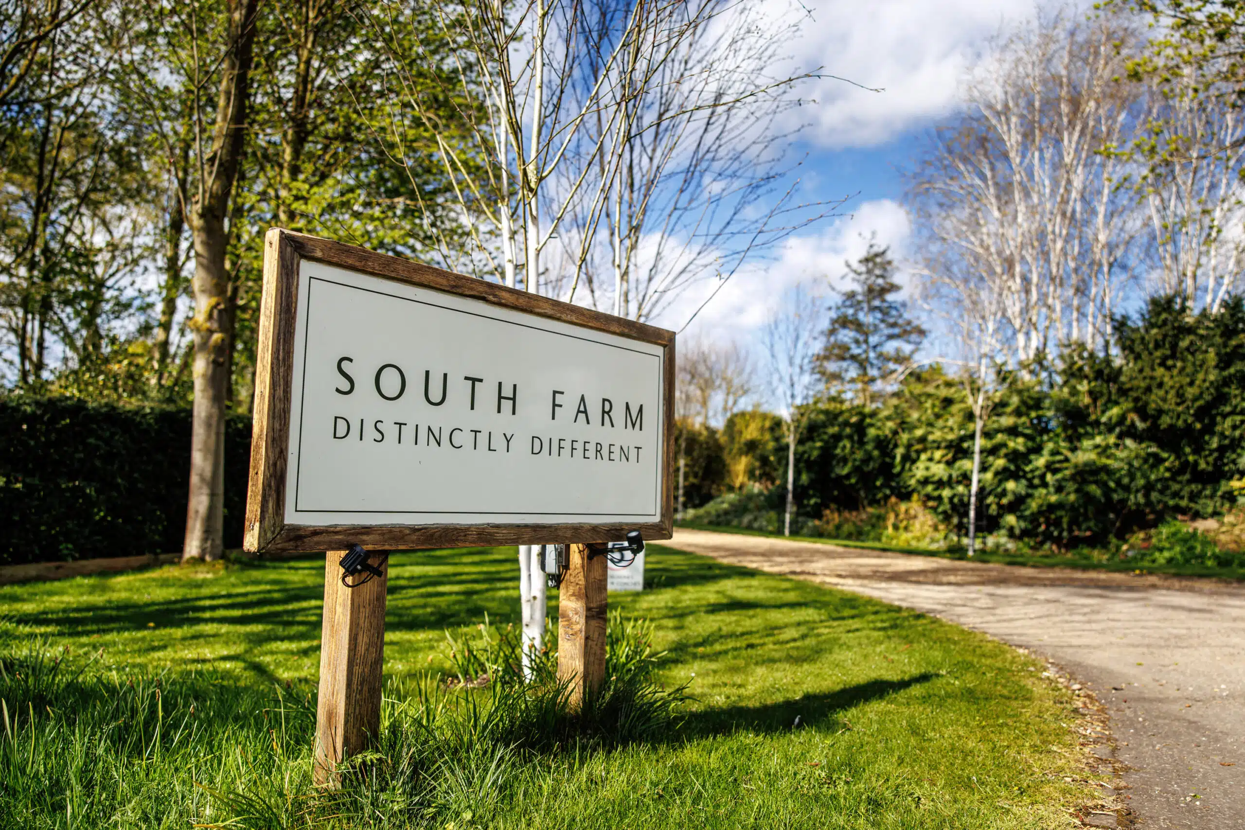 South Farm Sign