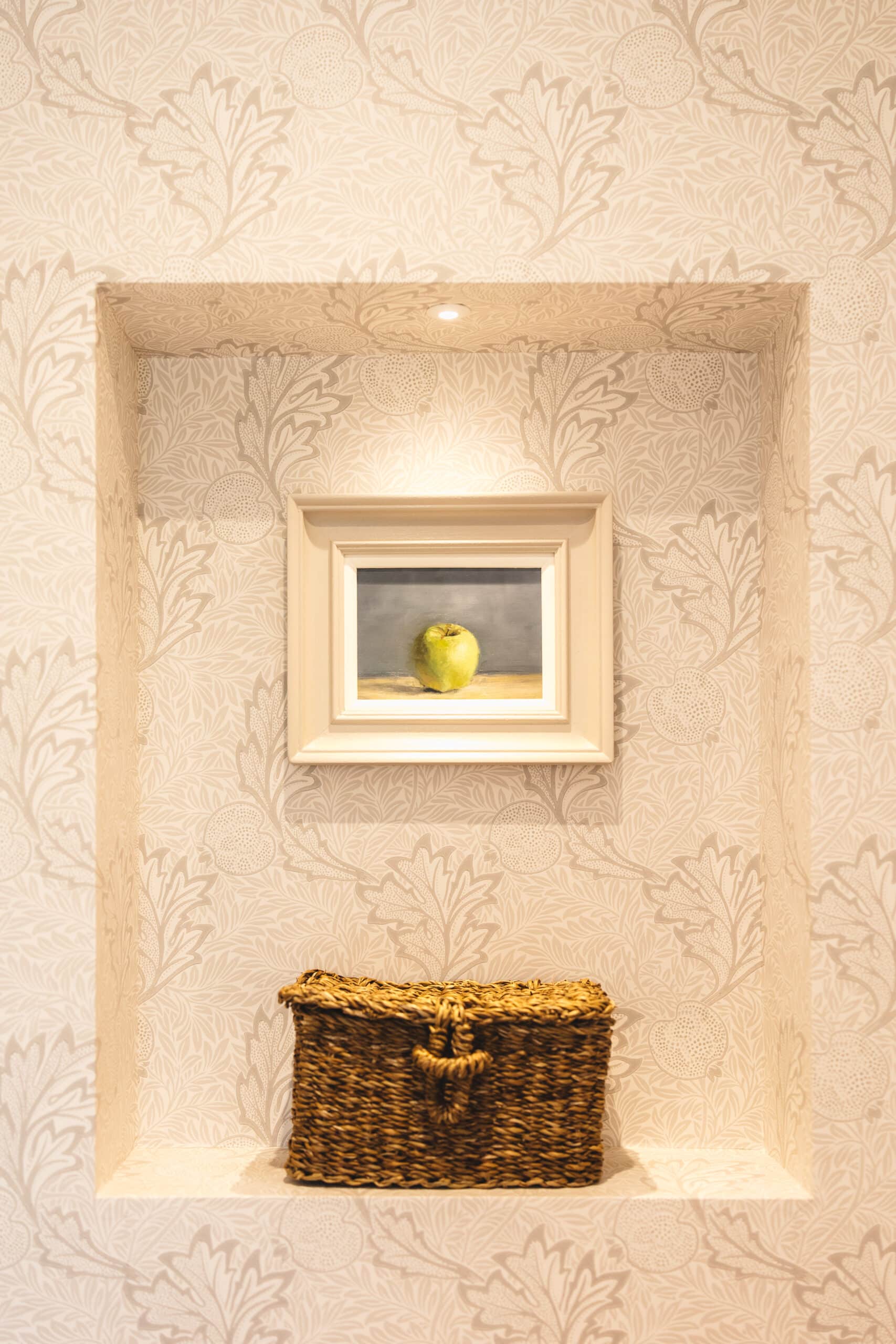 Three star-shaped hanging light fixtures