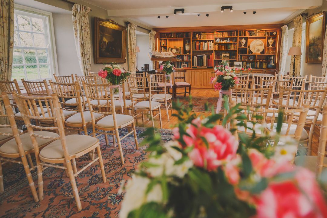 Micro wedding at South Farm in the Old Dairy