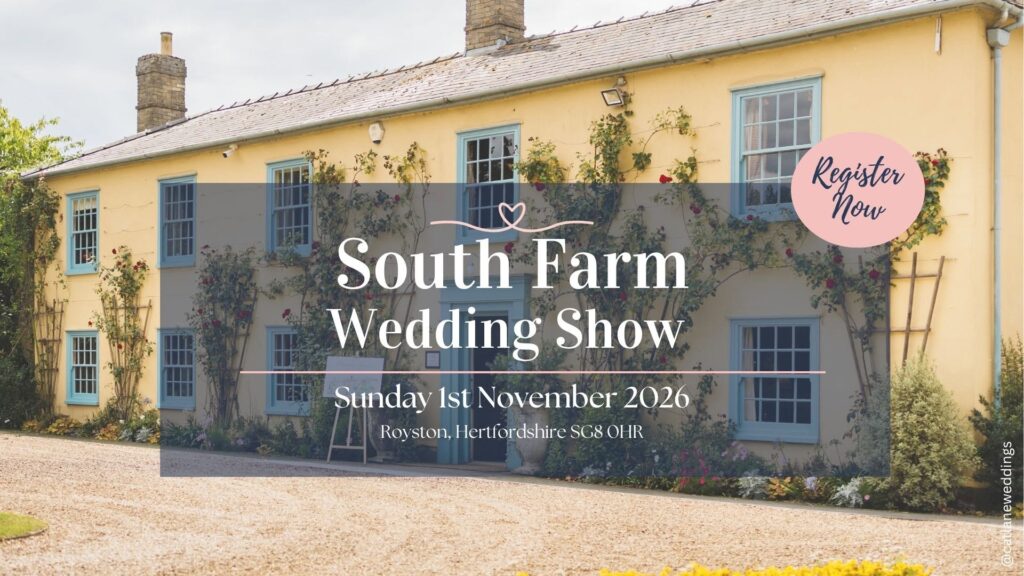 South Farm Host Wedding Show with County Wedding Events country farmhouse with wedding show banner Sunday 1st November 2026